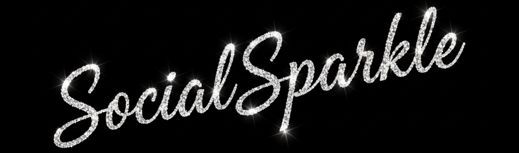 main banner background social sparkle